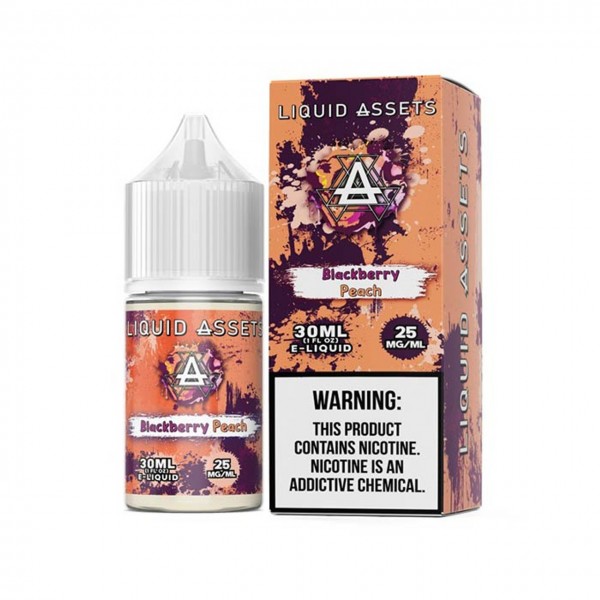 Liquid Assets Salt - Blackberry Peach