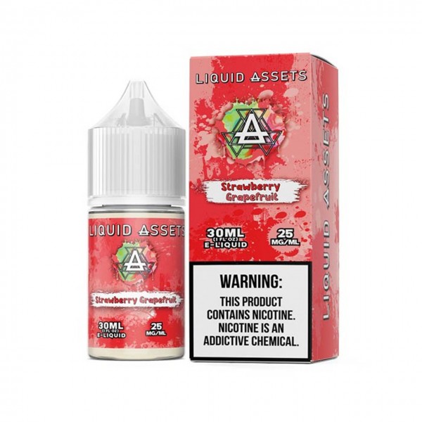 Liquid Assets Salt - Strawberry Grapefruit