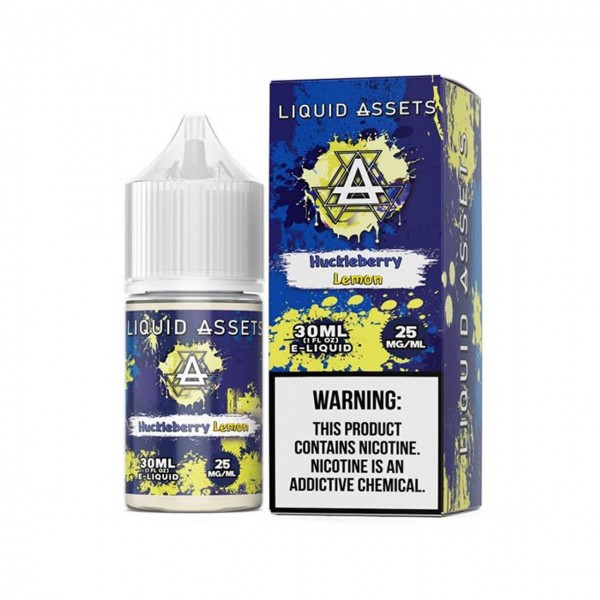 Liquid Assets Salt - Huckleberry Lemon