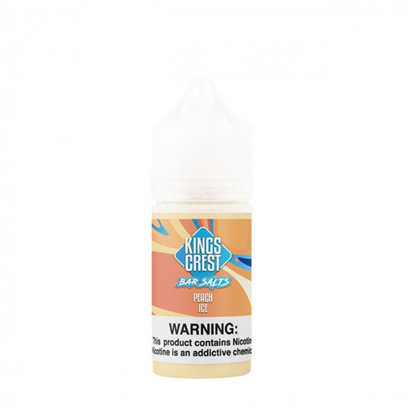 King's Crest Bar Salts - Peach Ice