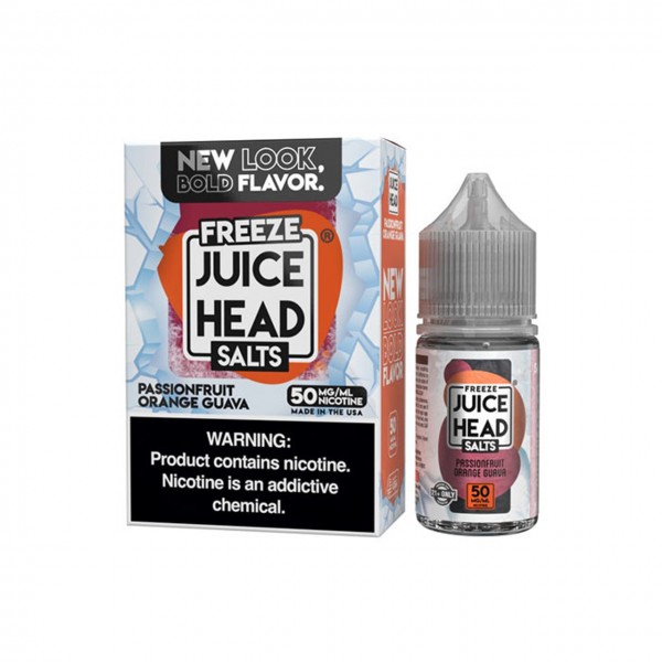 Juice Head Freeze Salts - Passionfruit Orange Guav...
