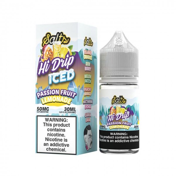 Hi-Drip ICED Salts - Passion Fruit Lemonade