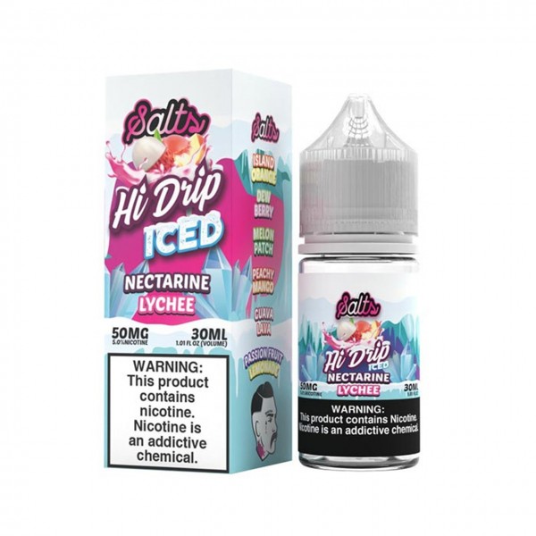 Hi-Drip ICED Salts - Nectarine Lychee