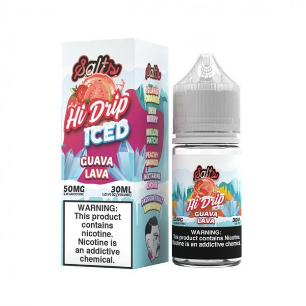Hi-Drip ICED Salts - Guava Lava