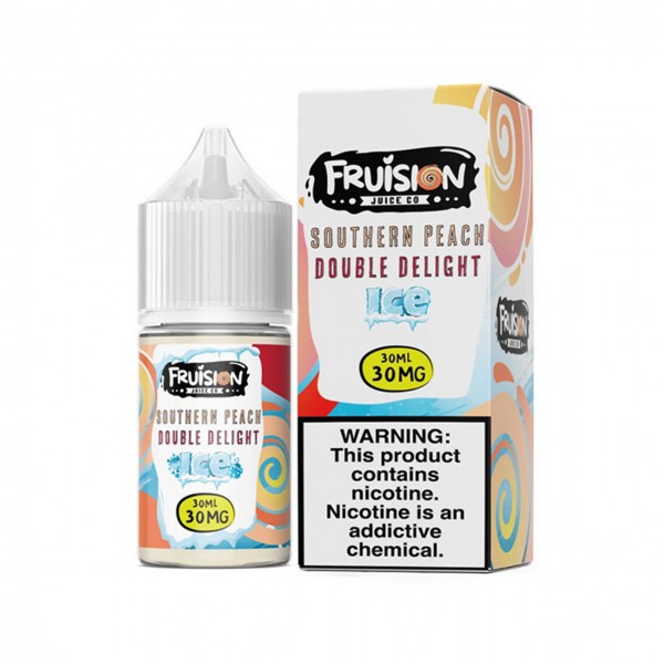 Fruision Juice Co Salt - Southern Peach Double Del...