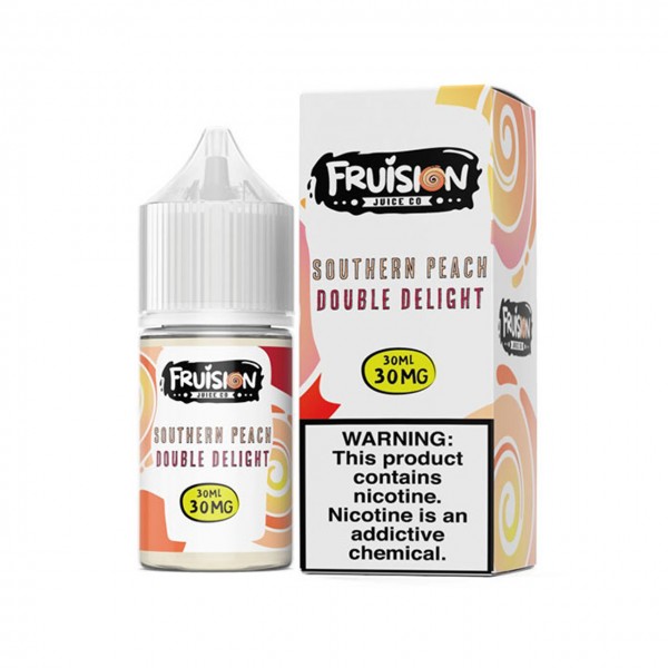 Fruision Juice Co Salt - Southern Peach Double Del...
