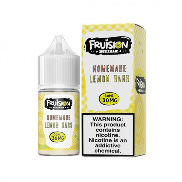Fruision Juice Co Salt - Homemade Lemon Bars