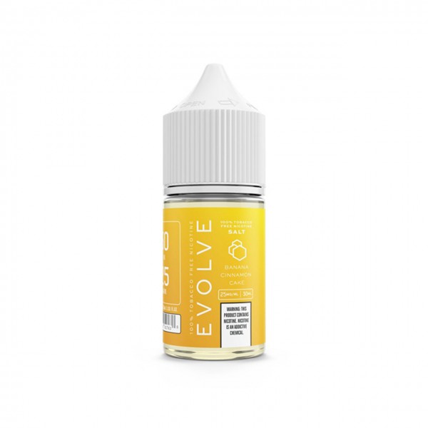 Evolve Salts - Banana Cinnamon Cake