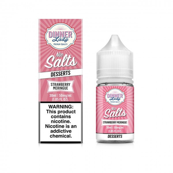 Dinner Lady Salts - Strawberry Meringue