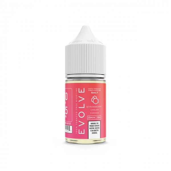 Evolve Salts - Strawberry Cream Cookie
