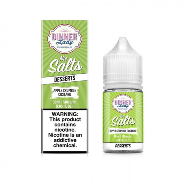 Dinner Lady Salts - Apple Crumble Custard