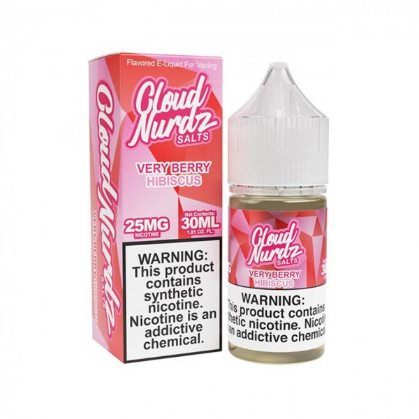 Cloud Nurdz Salts - Very Berry Hibiscus