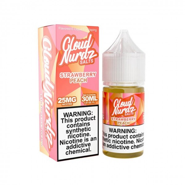 Cloud Nurdz Salts - Strawberry Peach