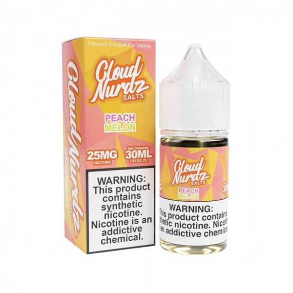 Cloud Nurdz Salts - Peach Melon