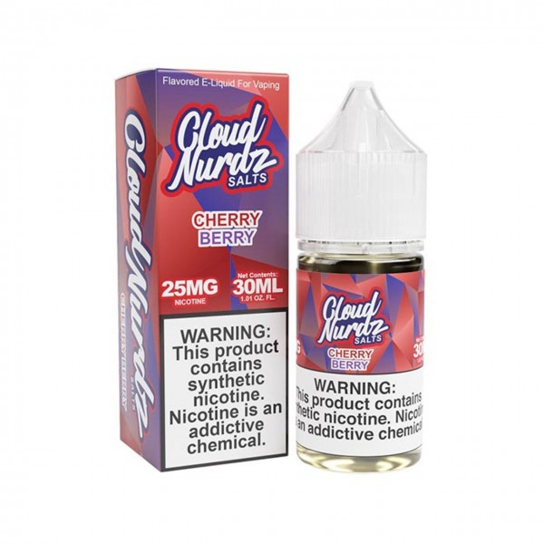 Cloud Nurdz Salts - Cherry Berry