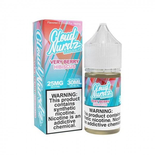 Cloud Nurdz ICED Salts - Very Berry Hibiscus