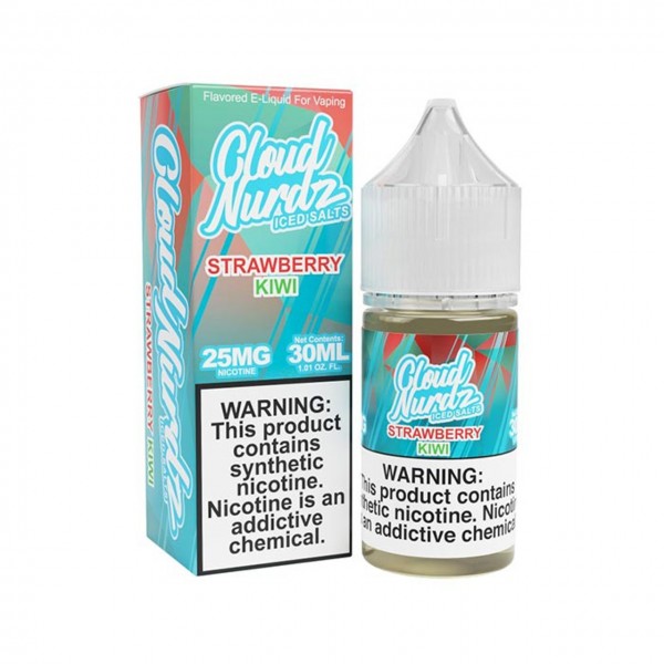 Cloud Nurdz ICED Salts - Strawberry Kiwi