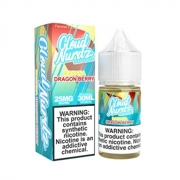 Cloud Nurdz ICED Salts - Banana Dragon Berry