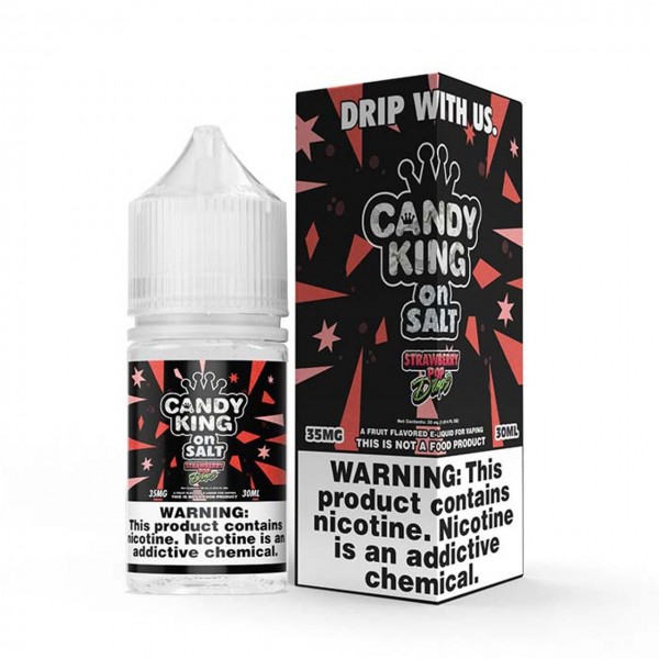Candy King On Salt - Strawberry Pop Drops