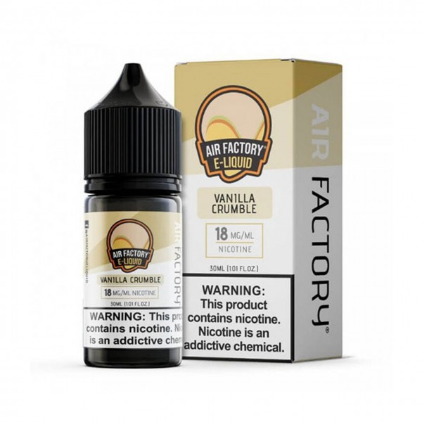 Air Factory Salts - Vanilla Crumble