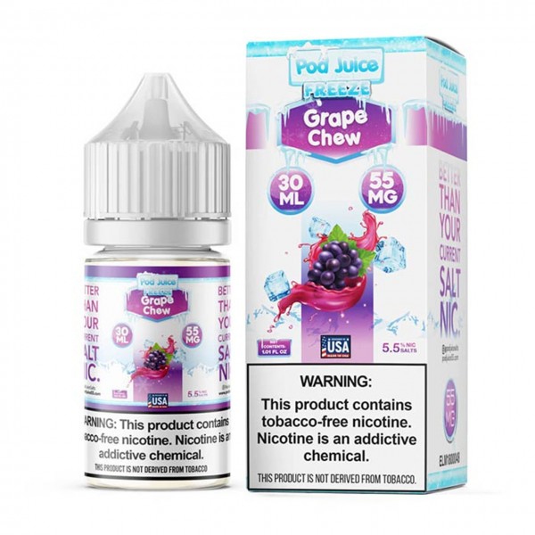 Pod Juice Freeze Salt - Grape Chew
