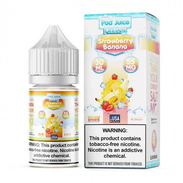 Pod Juice Freeze Salt - Strawberry Banana