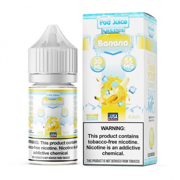 Pod Juice Freeze Salt - Banana