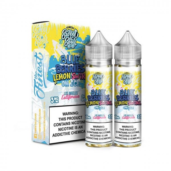 The Finest - Blue Berries Lemon Swirl ICE