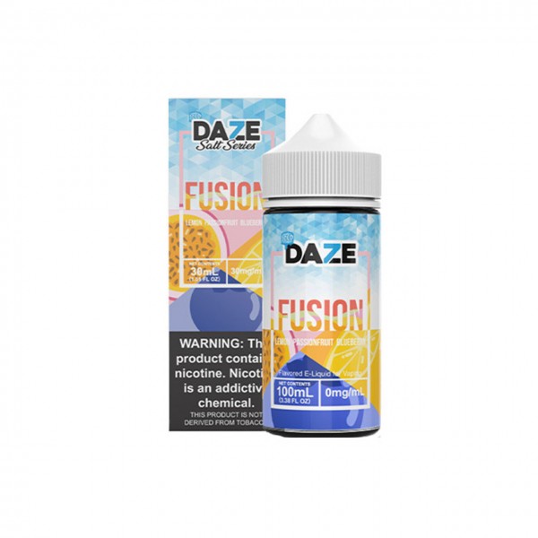 7-Daze Fusion ICED TFN - Lemon Passionfruit Bluebe...