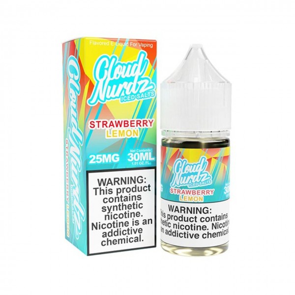 Cloud Nurdz ICED Salts - Strawberry Lemon