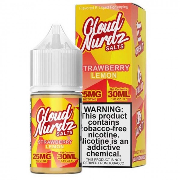 Cloud Nurdz Salts - Strawberry Lemon
