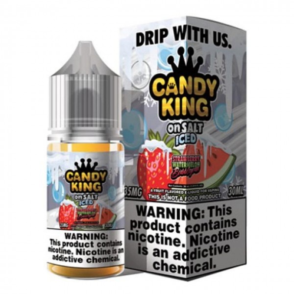 Candy King On Salt ICED - Strawberry Watermelon Bu...