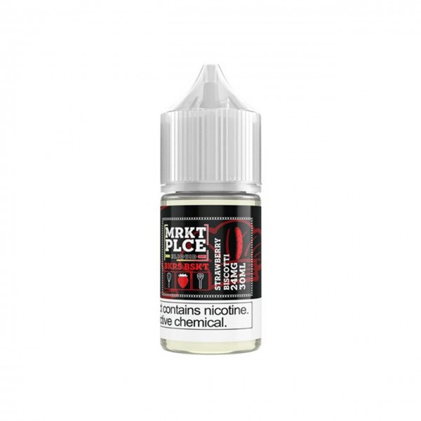 BKRS BSKT Salts - Strawberry Biscotti
