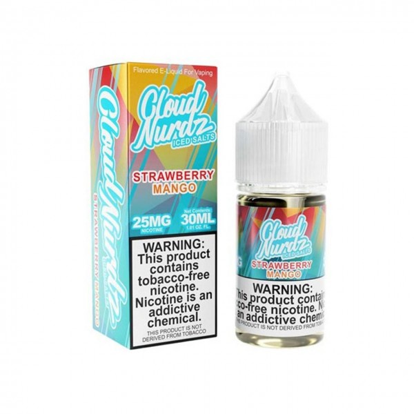 Cloud Nurdz ICED Salts - Strawberry Mango