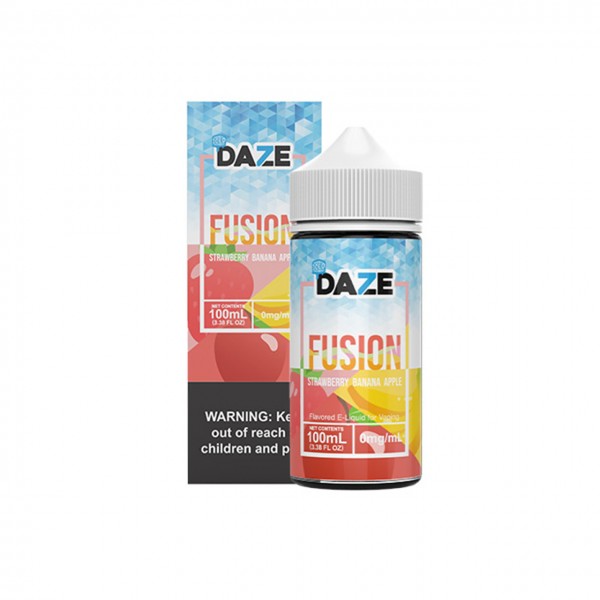 7-Daze Fusion ICED TFN - Strawberry Banana Apple