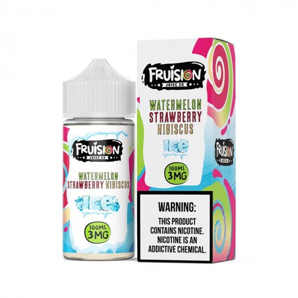 Fruision Juice Co - Watermelon Strawberry Hibiscus...