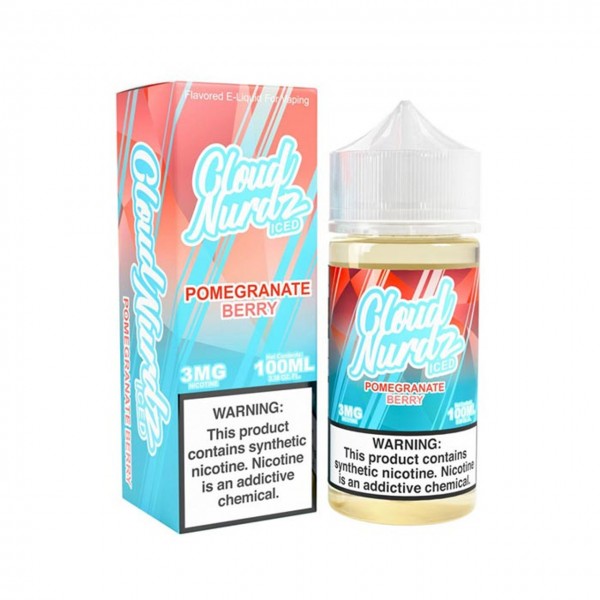 Cloud Nurdz ICED TFN - Pomegranate Berry