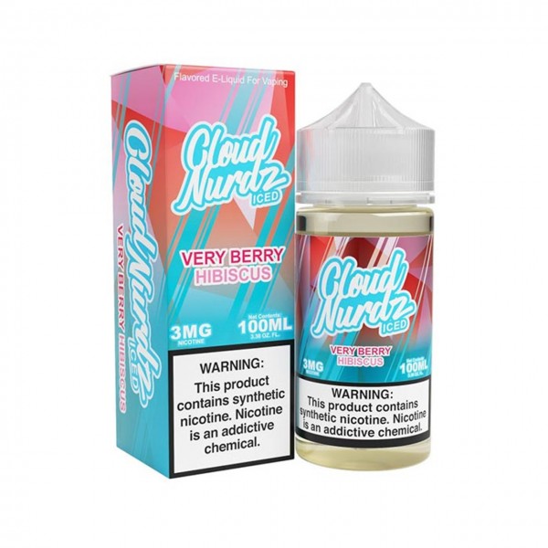 Cloud Nurdz ICED TFN - Very Berry Hibiscus
