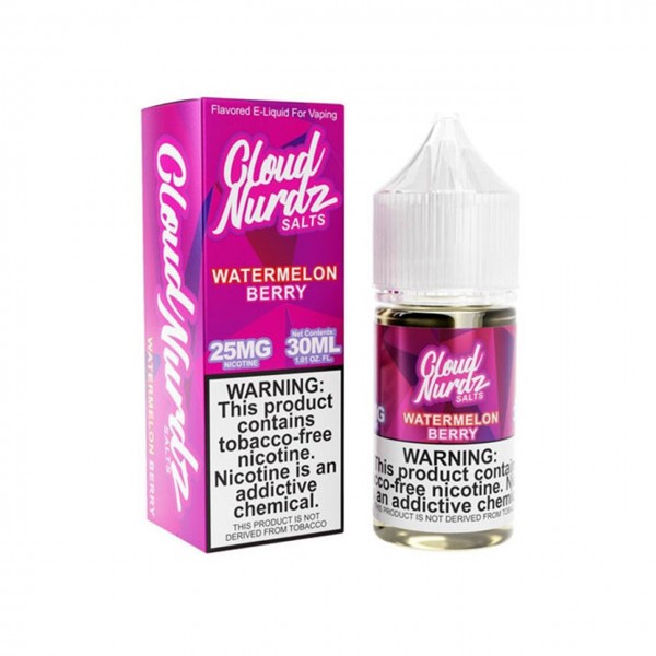 Cloud Nurdz Salts - Watermelon Berry