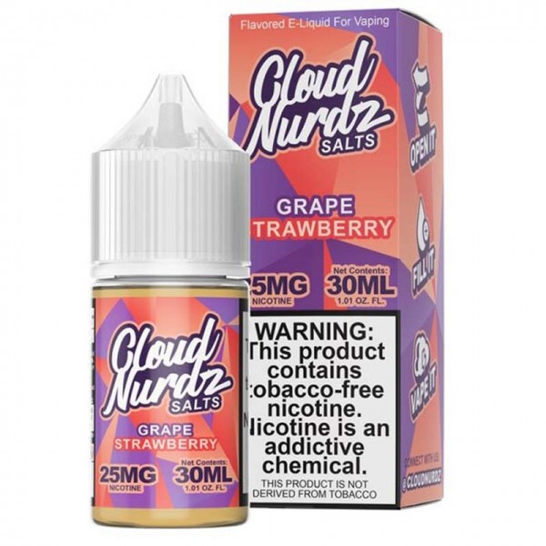 Cloud Nurdz Salts - Grape Strawberry