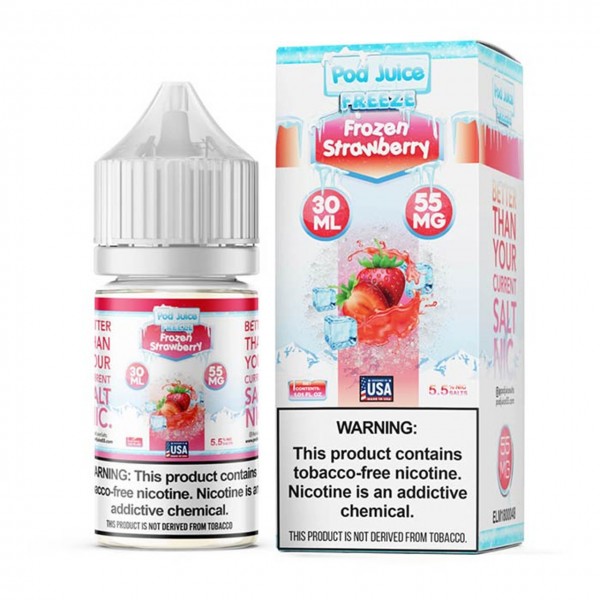 Pod Juice Freeze Salt - Frozen Strawberry