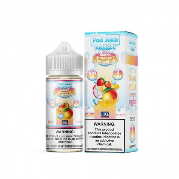 Pod Juice Freeze TFN - Mango Strawberry Dragonfrui...