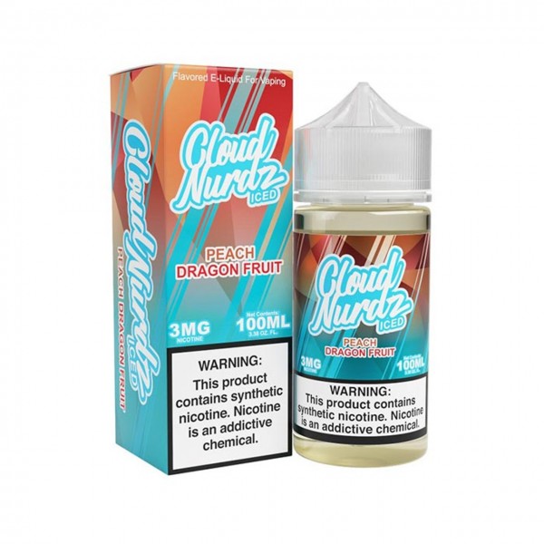 Cloud Nurdz ICED TFN - Peach Dragon Fruit