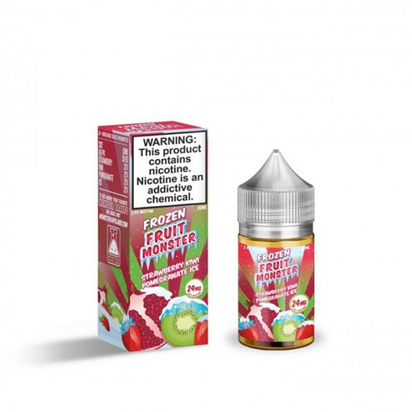Frozen Fruit Monster Salt - Strawberry Kiwi Pomegr...