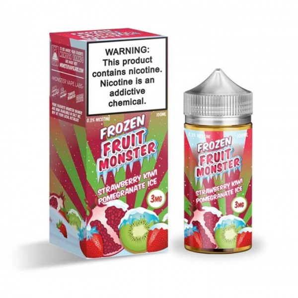 Frozen Fruit Monster - Strawberry Kiwi Pomegranate...