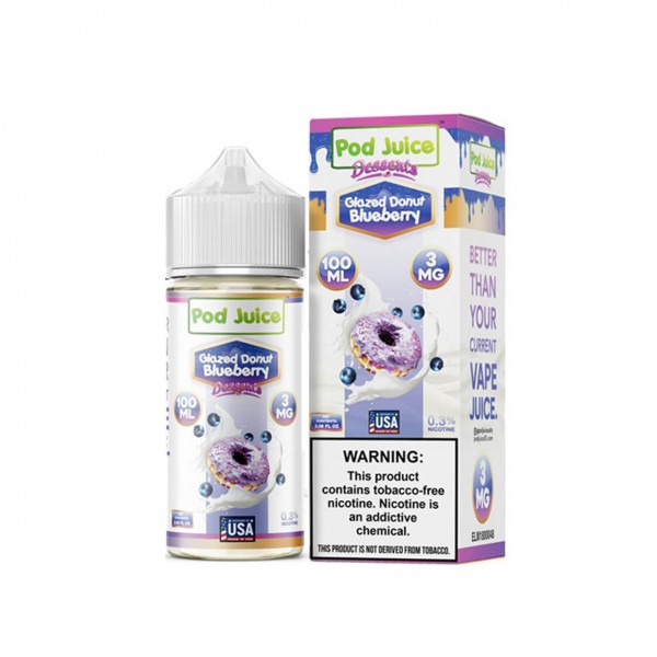Pod Juice Desserts TFN - Glazed Donut Blueberry