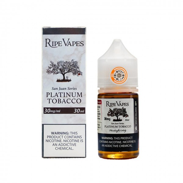 Ripe Vapes Salt - San Juan Platinum Tobacco