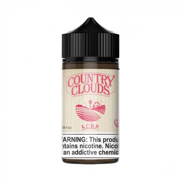 Country Clouds - Strawberry Corn Bread Puddin'...
