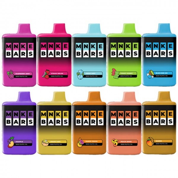 MNKE Bars 6500 Disposable