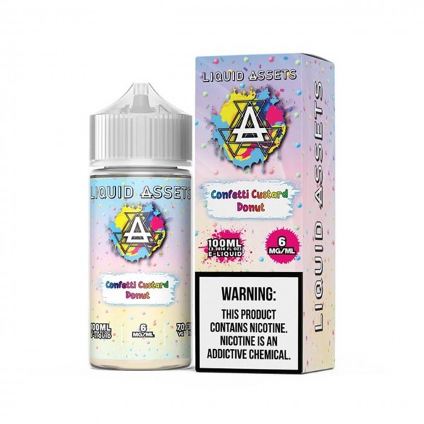 Liquid Assets - Confetti Custard Donut